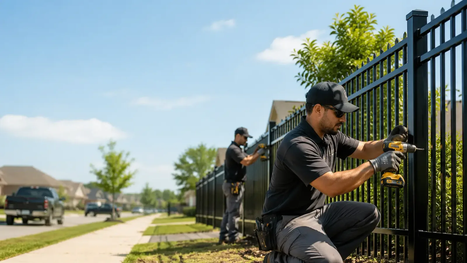Metal Fence Installation in Low Moor, VA